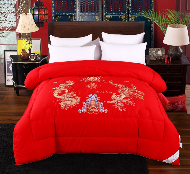 龙凤呈祥婚庆被